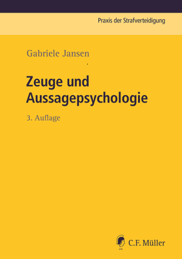  Zeuge und Aussagepsychologie