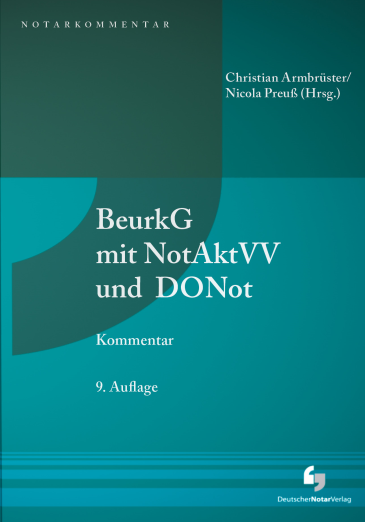  BeurkG mit NotAktVV und DONot