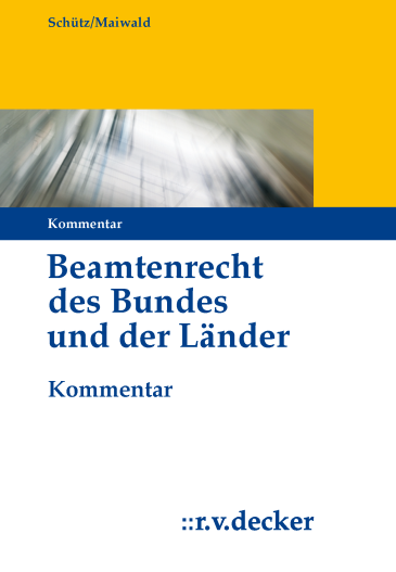  Beamtenrecht des Bundes und der Länder