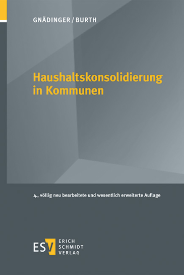  Haushaltskonsolidierung in Kommunen