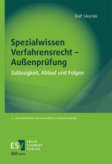  Spezialwissen Verfahrensrecht - Außenprüfung