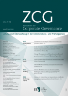 Zeitschrift für Corporate Governance (ZCG)