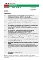 juris PraxisReport Vergaberecht