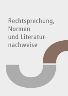 Rechtsprechung, Normen und Literaturnachweise Sozialrecht