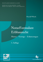 NotarFormulare Erbbaurecht