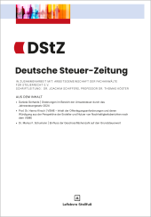 Abbildung: Deutsche Steuer-Zeitung (DStZ) 